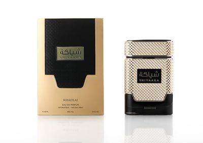 Khadlaj Shiyaaka Gold Eau De Parfum Spray for Women, 3.4 Ounce