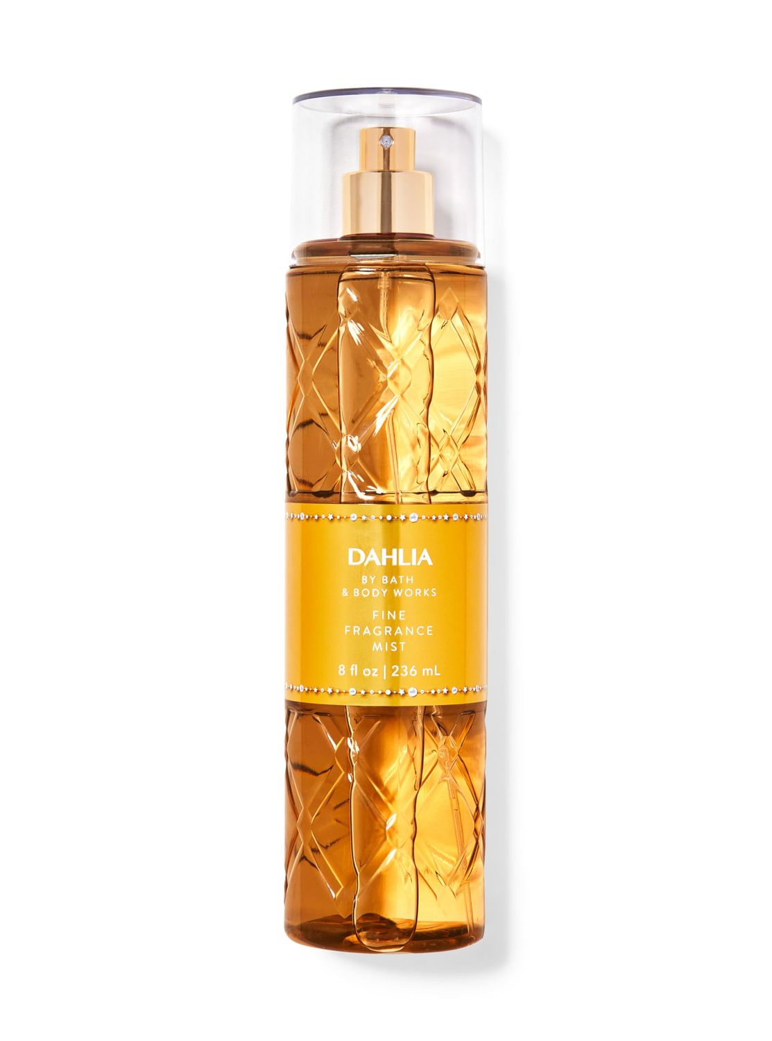 Bath Body Works Dahlia Fine Fragrance Mist 8 Fluid Ounce Spray (Packaging As Pictured)