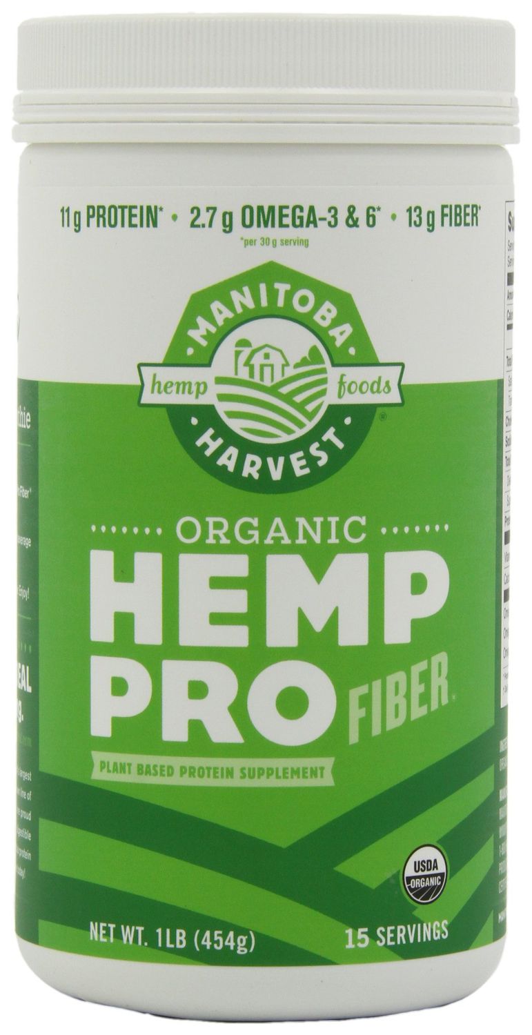 Manitoba Harvest HEMP PRO FIBER, 16 Ounce Tubs (Pack of 2)