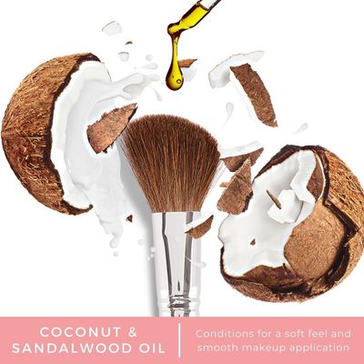 Brush Bubbles Foaming Makeup Brush Shampoo And Conditioning Cleanser For Makeup Sponges, Brushes Applicators, Fragrance Free, Cruelty-Free, Vegan Non-Irritant 6 fl.oz.