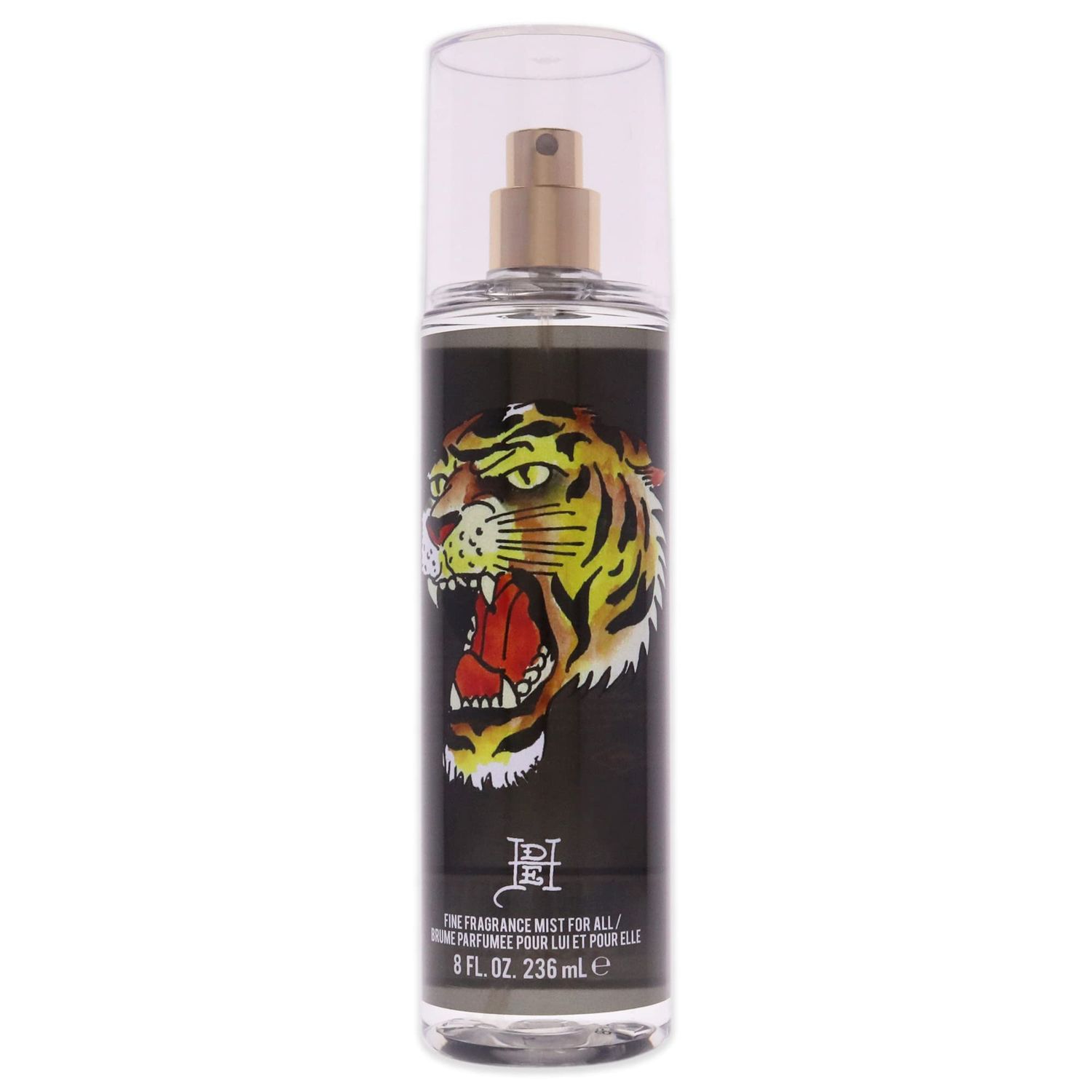 Ed Hardy Fragrance Mist, Tiger Ink, Body Spray for Men Women, 8.0 fl oz