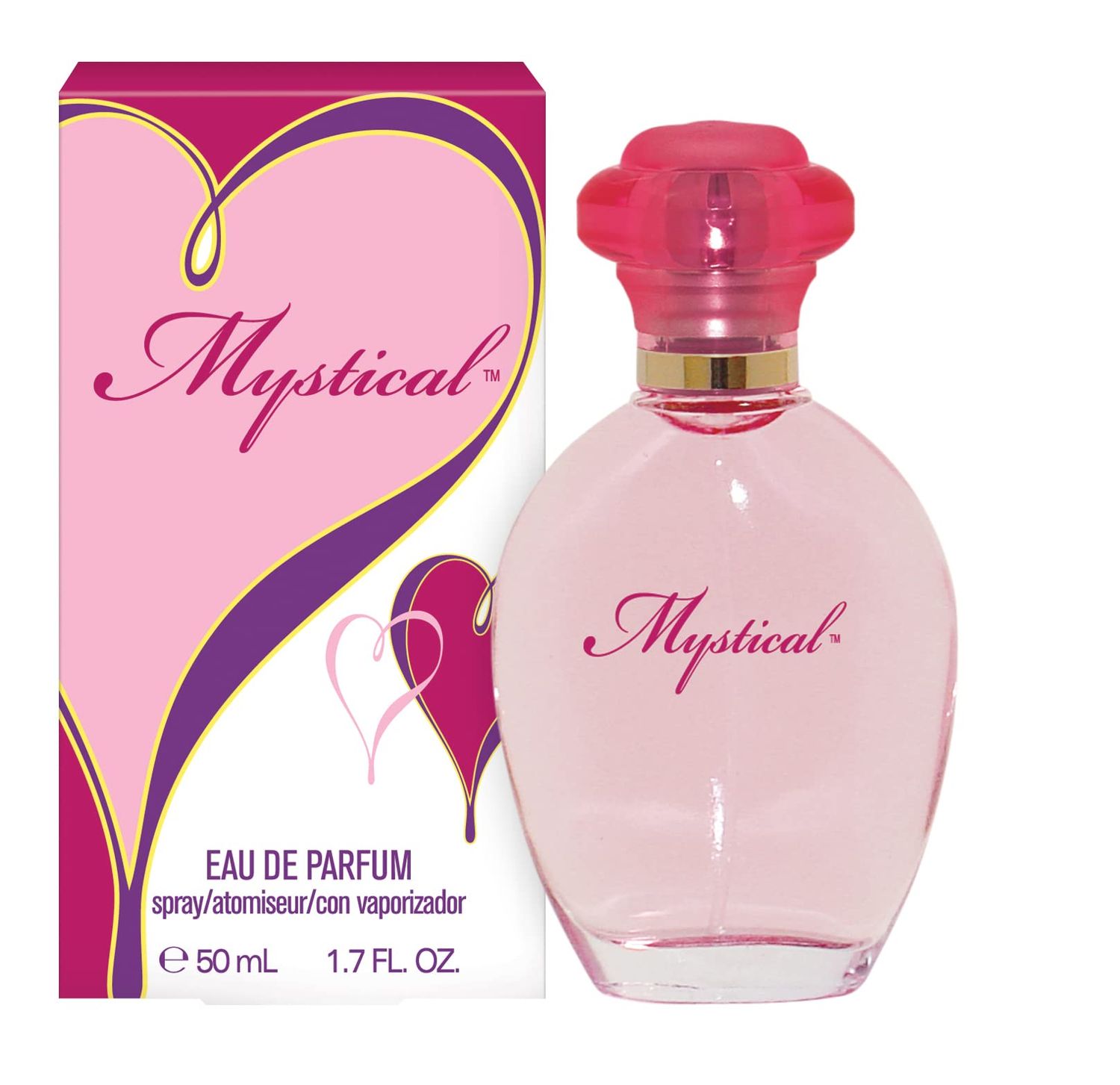 PB ParfumsBelcam Mystical Eau De Parfum Spray, Our Version of a Designer, 1.7 Fl Oz.