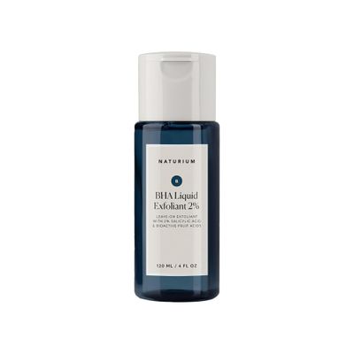 Naturium BHA Liquid Exfoliant 2, Leave-on Face Skin Care Exfoliating Pore Treatment, with Salicylic Acid Bioactive Fruit Acids, Packaging May Vary, 4 oz