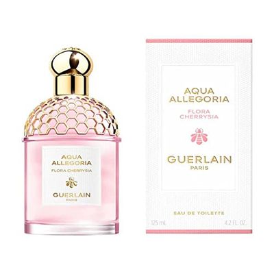 Guerlain Aqua Allegoria Flora Cherrysia Eau de Toilette Spray for Women, 4.2 Ounce