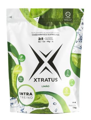 Xtratus Endurance Fluids Lime - Sport Energy Drink Mix with Carbohydrates and Electrolytes with Real Lime. 21 (GlucoseFructose). Gut Friendly. Colorants and Preservatives Free. Vegan - 35.27 Oz.