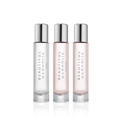 Este Lauder Beautiful Magnolia Travel Spray 3-Piece Floral Fragrance Set Women&#39;s Perfume