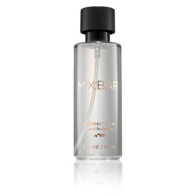 MIXBAR Coconut Palm Hair Body Mist Bedroom Linen Spray 5oz.