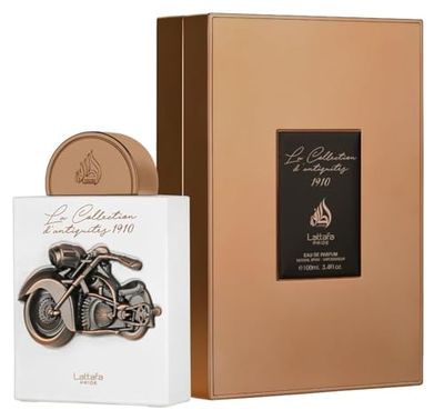 Lattafa Pride La Collection D&#39;Antiquites - 1910 (Bike) Eau de Parfum Spray for Unisex, 3.4 Ounce