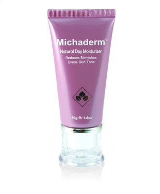 Michaderm Natural hypoallergenic Face Cream, Oil Control for acne-prone, sensitive, rosacea skin, Unscented Non-Greasy moisturizer, soothing and hydrating, paraben free, fragrance free, 1.8oz