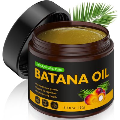Veakoo Raw Batana Oil for Hair Growth, 100 Natural Pure, Dr. Sebi Organic Batana Oil from Honduras, Unrefined Hair Growth for Women Men, Prevent Hair Loss, Repair Damaged Hair, Nourish Scalp 5.3 oz