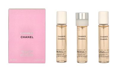 CHANEL Chance Twist Spray Eau De Toilette Refill - 3x20ml0.7oz