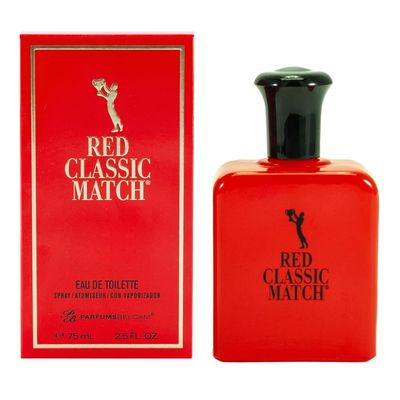 PB ParfumsBelcam Red Classic Match Eau de Toilette Spray, Our version of a Designer 2.54 Fl Oz