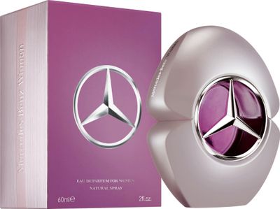 Mercedes-Benz Woman Eau de Parfum - Vanilla Perfume for Women with Oriental Floral, Fruity, Musk Notes - Long Lasting Perfume - Travel Size - 2 oz EDP