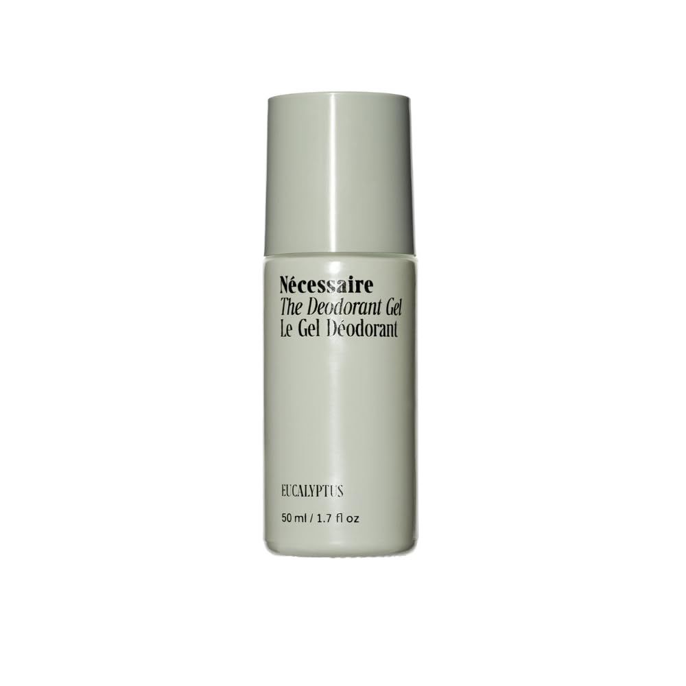 Ncessaire - The Deodorant Gel Eucalyptus - Aluminum-Free Deodorant for Women Men. Clinical Mandelic Acid Deodorant. Extra Strength Odor Control. No Bumps. No Discoloration. No Parabens. 1.7 fl oz