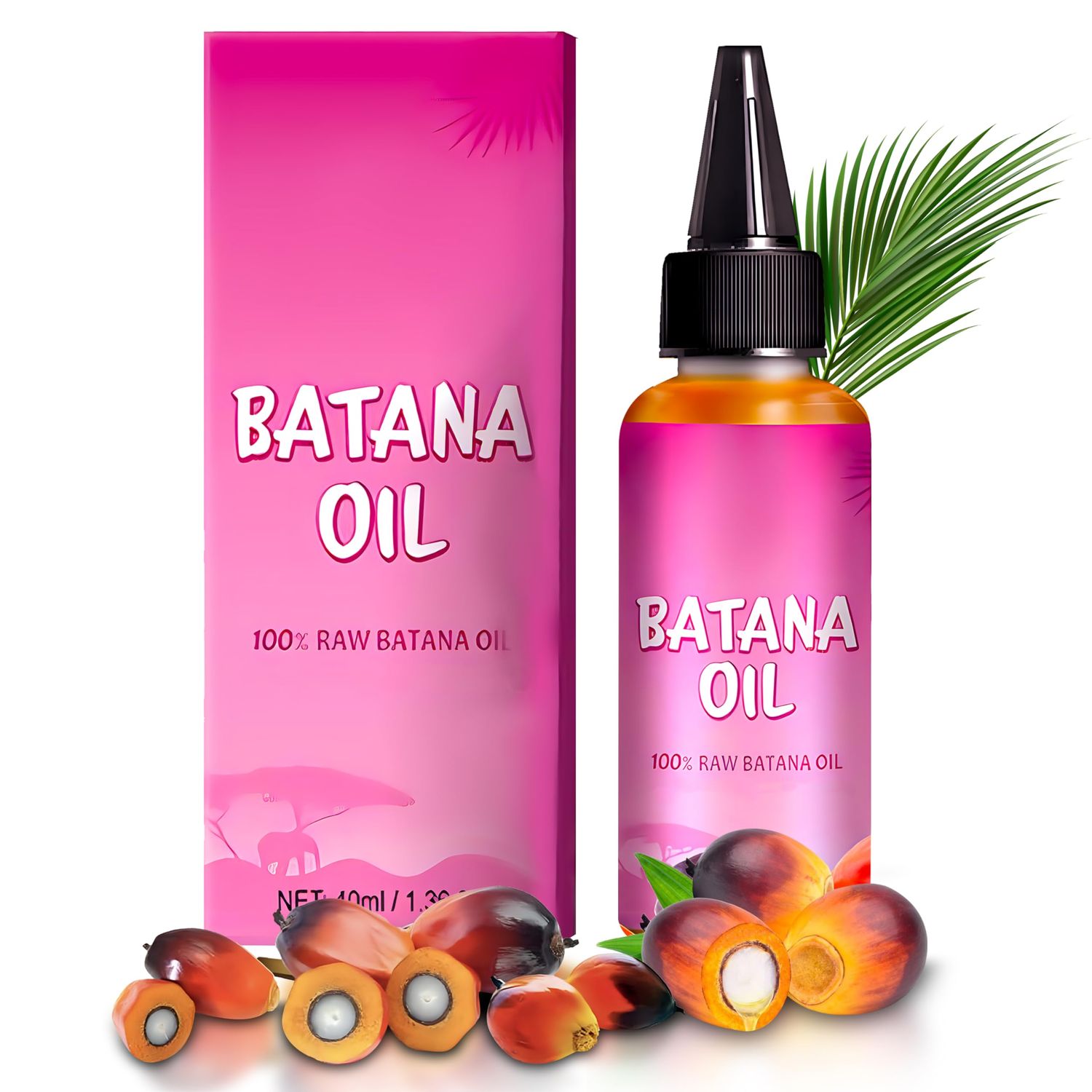100 Natural Batana Oil - Raw Batana Oil for Hair Growth and Wellness Dr. Sebi (Honduran Herbalist)