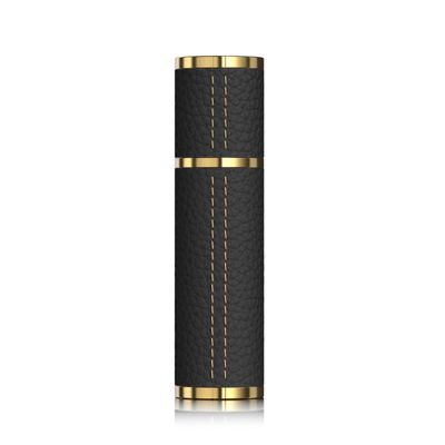 FENHON Travel Perfume Bottle Refillable, 5ml Perfume Atomizer, Portable Size Cologne Sprayer, Mini Empty Fragrance Spray Bottle (Black)