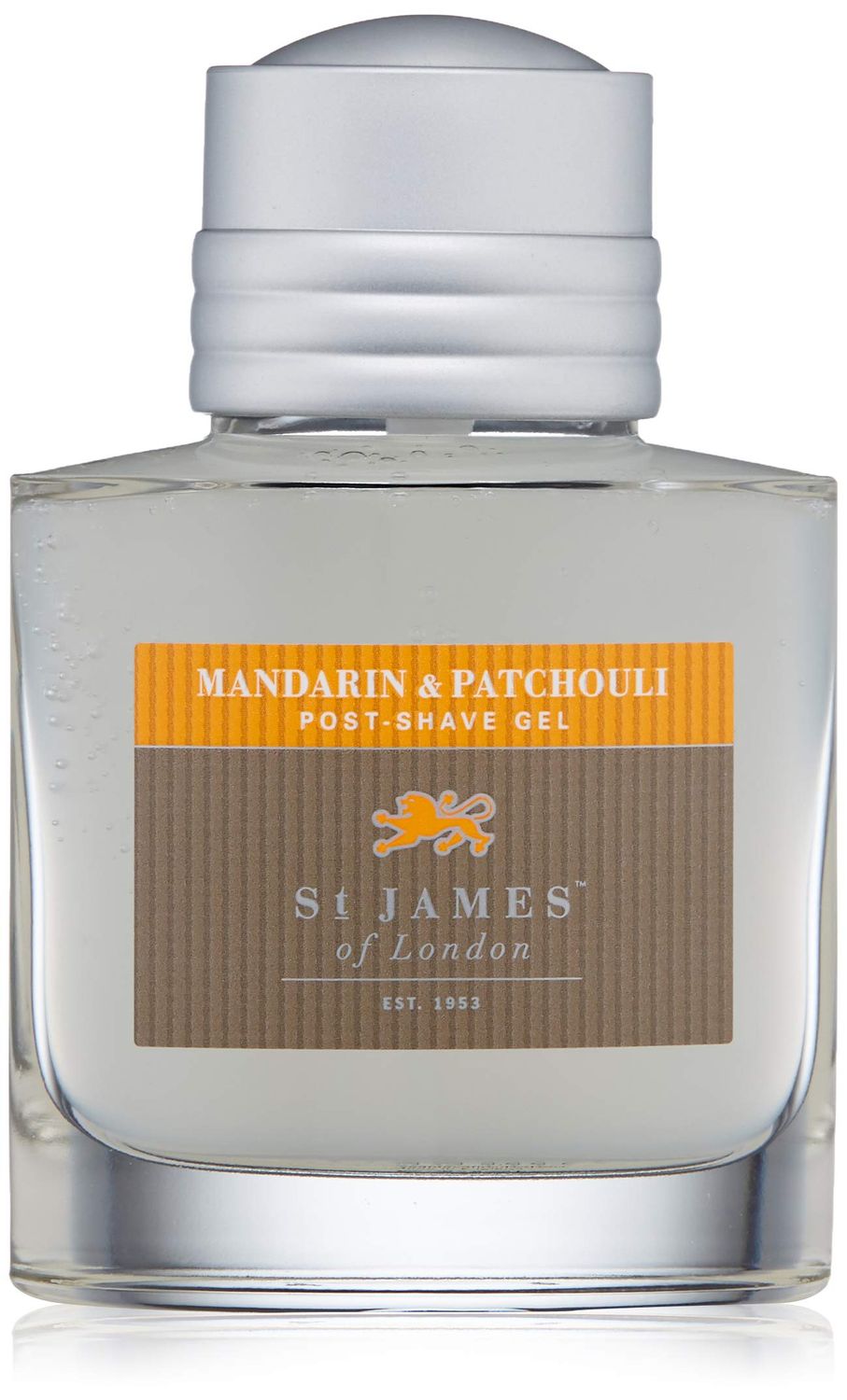 St James of London Mandarin Patchouli Post Shave Gel, 3.4 Fl Oz