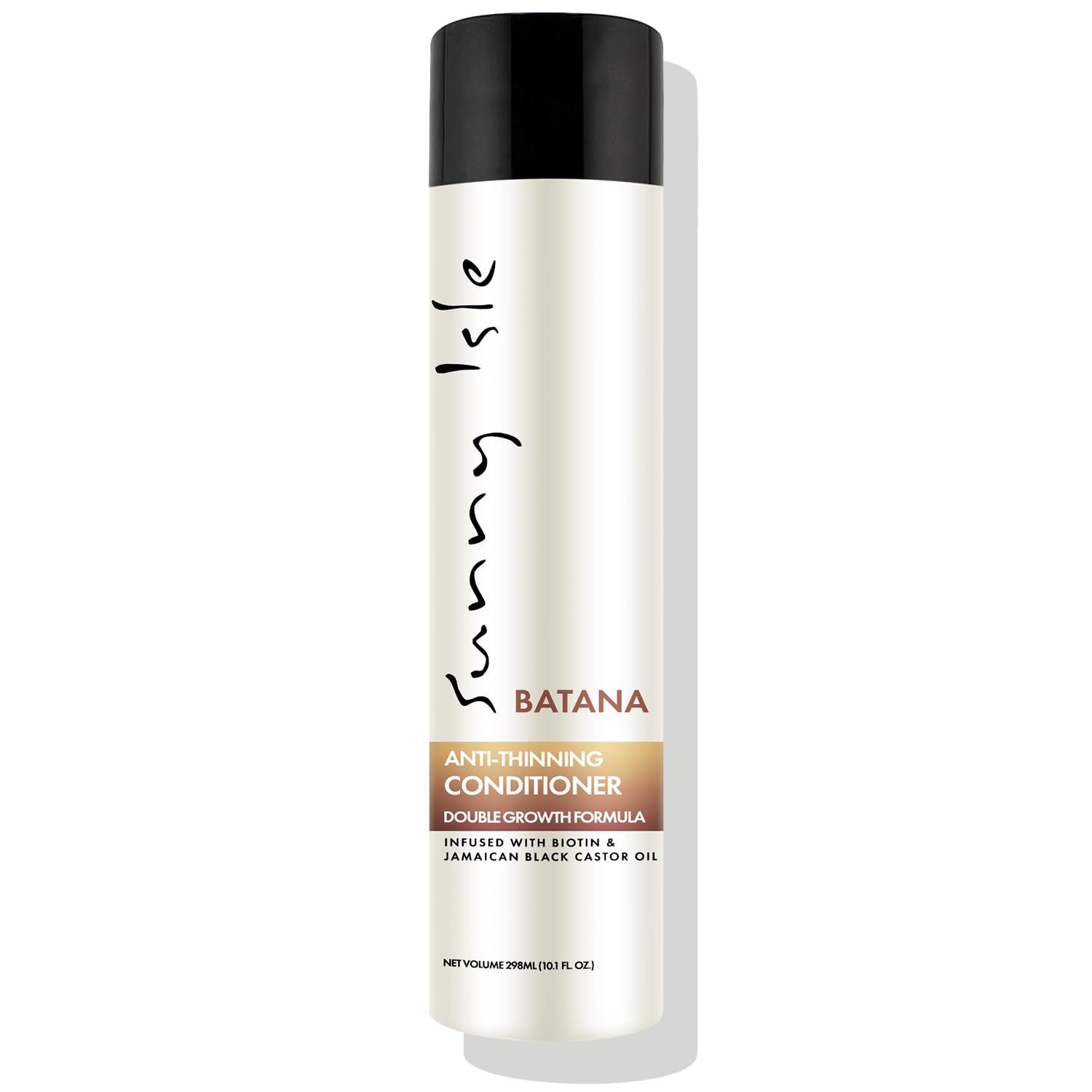 Sunny Isle Batana Anti-Thinning Conditioner 10.1oz Infused with Biotin and Jamaican Black Castor Oil Double Growth Formula
