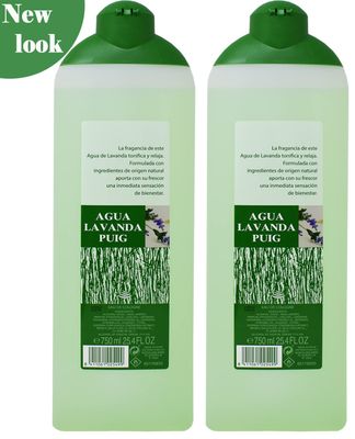 2 Agua Lavanda Cologne 750ml25.5oz.