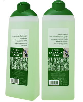2 Agua Lavanda Cologne 750ml25.5oz.