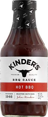 Kinder Sauce Barbecue Hot, 20.5 oz