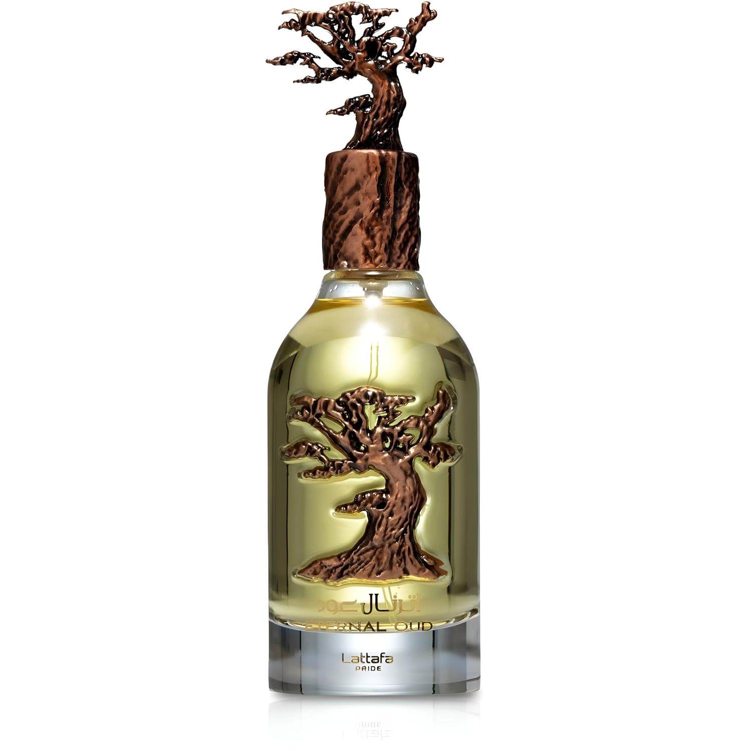 Lattafa Pride Eternal Oud for Unisex Eau de Parfum Spray, 3.4 Ounce 100 ml