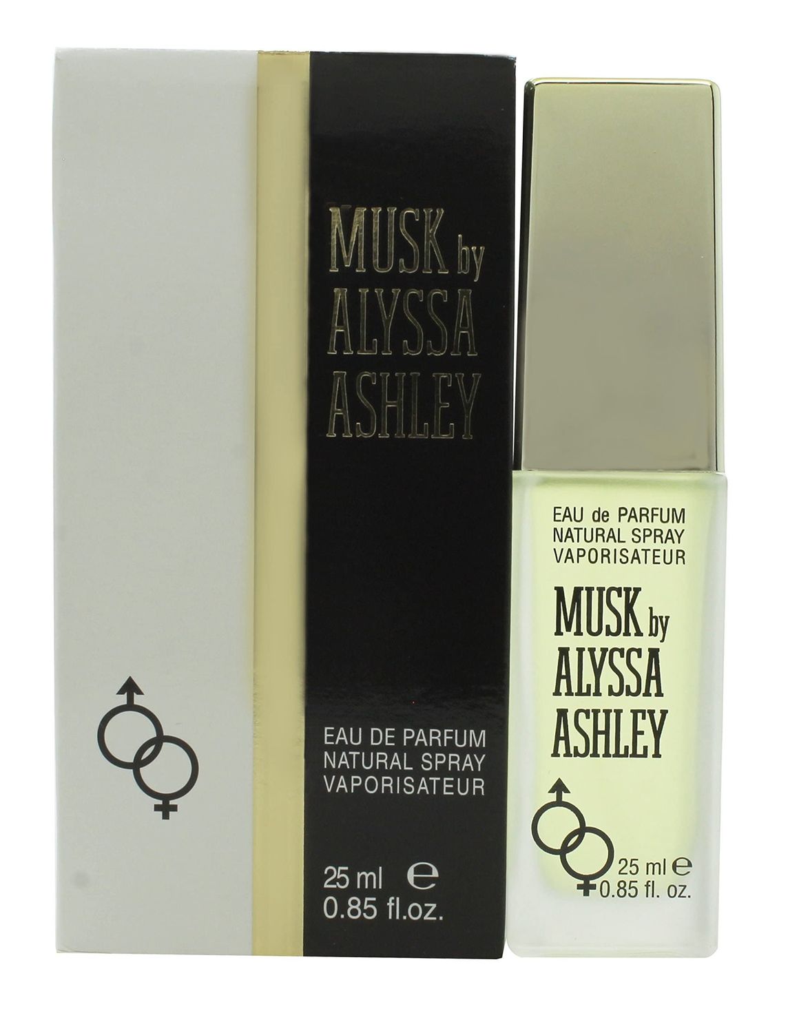 Alyssa Ashley Musk - Perfume for Men and Women with Citrus and Sicilian Bergamot - Travel Size Perfume Mini Fragrances - 1 oz EDP Spray