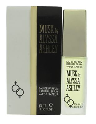 Alyssa Ashley Musk - Perfume for Men and Women with Citrus and Sicilian Bergamot - Travel Size Perfume Mini Fragrances - 1 oz EDP Spray
