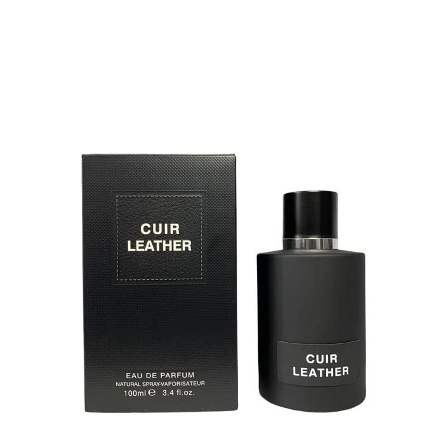 Fragrance World - Cuir Leather Edp 100ml Unisex perfume Aromatic Signature Note Perfumes For Men Women Exclusive I Luxury Niche Perfume Made in UAE