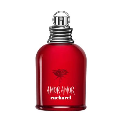 Cacharel Amor Amor, Eau de Toilette for Women, Floral, Ambery, Fruity With Notes of Jasmine Vanilla, 3.4 Fl. Oz.
