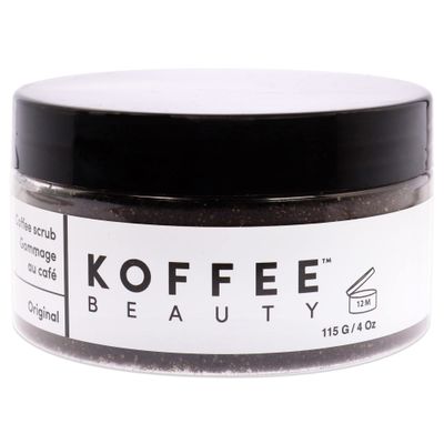 Koffee Beauty Original Coffee Scrub - Exfoliating Body And Face Scrub - Polish And Smooth Skin With Ease - Invigorate Senses With Original Fragrance Formula - For Naturally Radiant Skin - 4 Oz