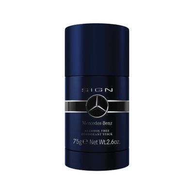 Mercedes-Benz Sign - Stick Deodorant for Men - Mens Deodorant Stick - Tonka Bean, Patchouli Fragrances - Alcohol Free Deodorant for Men - 2.6 oz