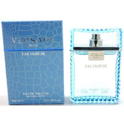 Versace Man Eau Fraiche Eau De Toilette Spray for Men by Gianni 3.4 oz 100 ml