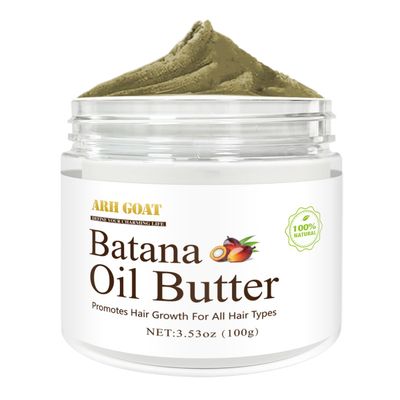 ARHGOAT Batana Oil - Promotes Hair Growth, 100 Natural Ingredients Pure raw Batana Butter for Women Men - 3.53 oz, Strengthen Hair Scalp