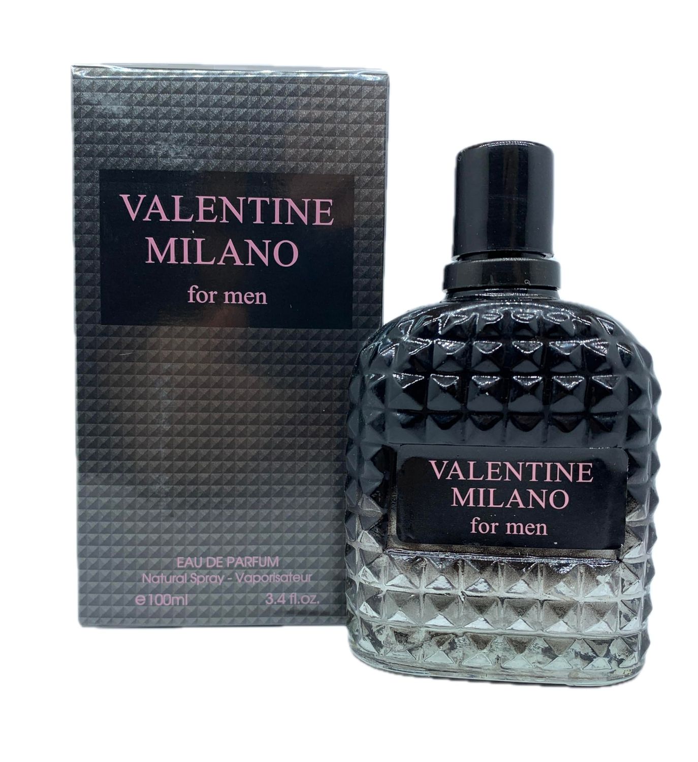 Valentine Milano Men&#39;s Cologne 3.4 Fl. Oz. Eau de Parfum Spray