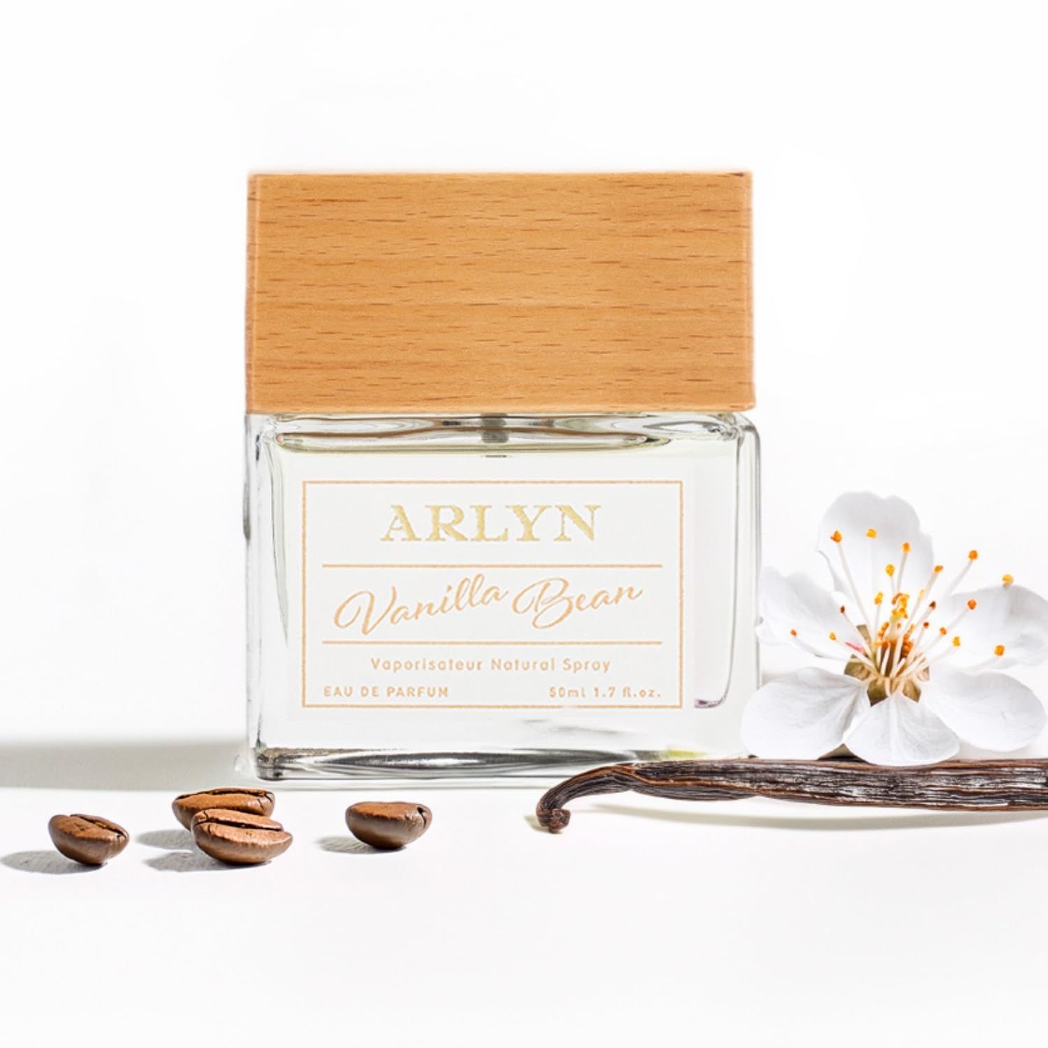 ARLYN Vanilla Bean Eau De Parfum Inspired by Ys .l&#39;s Black Opium, Perfume for Women, Luxury Fragrance - Vegan, Cruelty-Free, and Eco-Conscious (1.7oz 50ml)