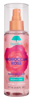 Tree Hut Moroccan Rose Fragrance Mist Spritz On for a Refreshed Feel or Layer with Your Favorite Scents Versatile Body Spray 6 fl oz.
