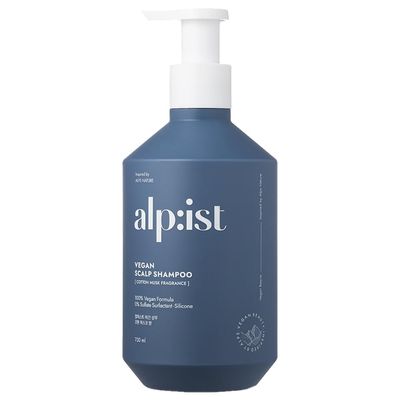 Kerasys alpist Vegan Formula Sulfate Silicone Paraben Free Nature alpist Scalp Care Cotton Musk Fragrance 24.68 fl oz 730 ml (Shampoo, 1-Pack)
