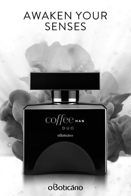 O Boticrio Coffee Duo Man Eau de Toilette, Long Lasting Fragrance Cologne for Men, Fresh Spice Scent, 3.4 Ounce
