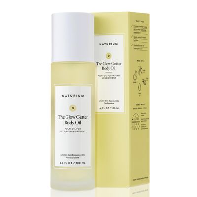 Naturium The Glow Getter Body Oil, Multi-Oil for Intense Nourishment, Hydrating Moisturizing Formula, Vegan Cruelty-Free, 3.4 oz