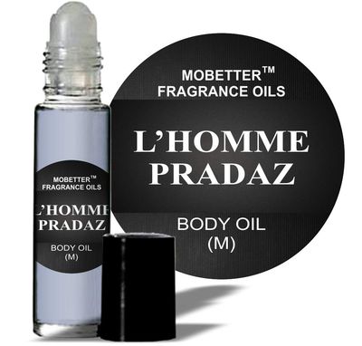 L&#39;Homme Pradaz Cologne Fragrance Body Oil for Men by Mobetter Fragrance Oils