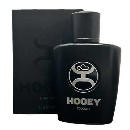 HOOEY Men&#39;s Cologne Spray - Clean Fresh Scent with Notes of Bergamot, Lemon Oil, Leather, Sandalwood Musk - Long-Lasting Cologne for Men - Travel Size Perfume for Confidence Adventure (3.4 oz)