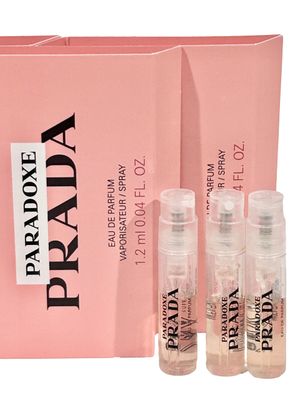 Prada PARADOXE Sample Perfume WOMEN Spray Vial 1.2 ml 0.04 oz - Set of 3