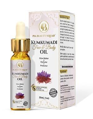 Kumkumadi Moisturizing, hydrating, brightening Face and Body and oiltailam for Dry Skin Daily Moisturizer Mineral Oil-Free Fragrance Free 1 Ounce Ancient Glow Serum, oil for hyperpigmentati