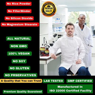 Extra Strength Tongkat Ali with Tribulus Terrestris. Powerful (1001) LongjackTongkat Ali Extract. 120 Veg Capsules Tongkat Ali for Men.All Natural, Non-GMO,Vegan, No Stearate, No Rice Powder