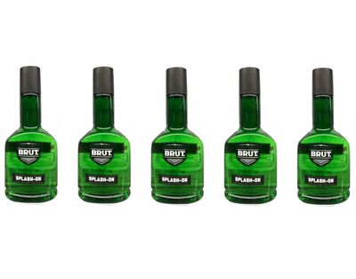 Brut Signature Scent Splash-On 7 OZ (PLASTIC BOTTLE) (Package Of 5)