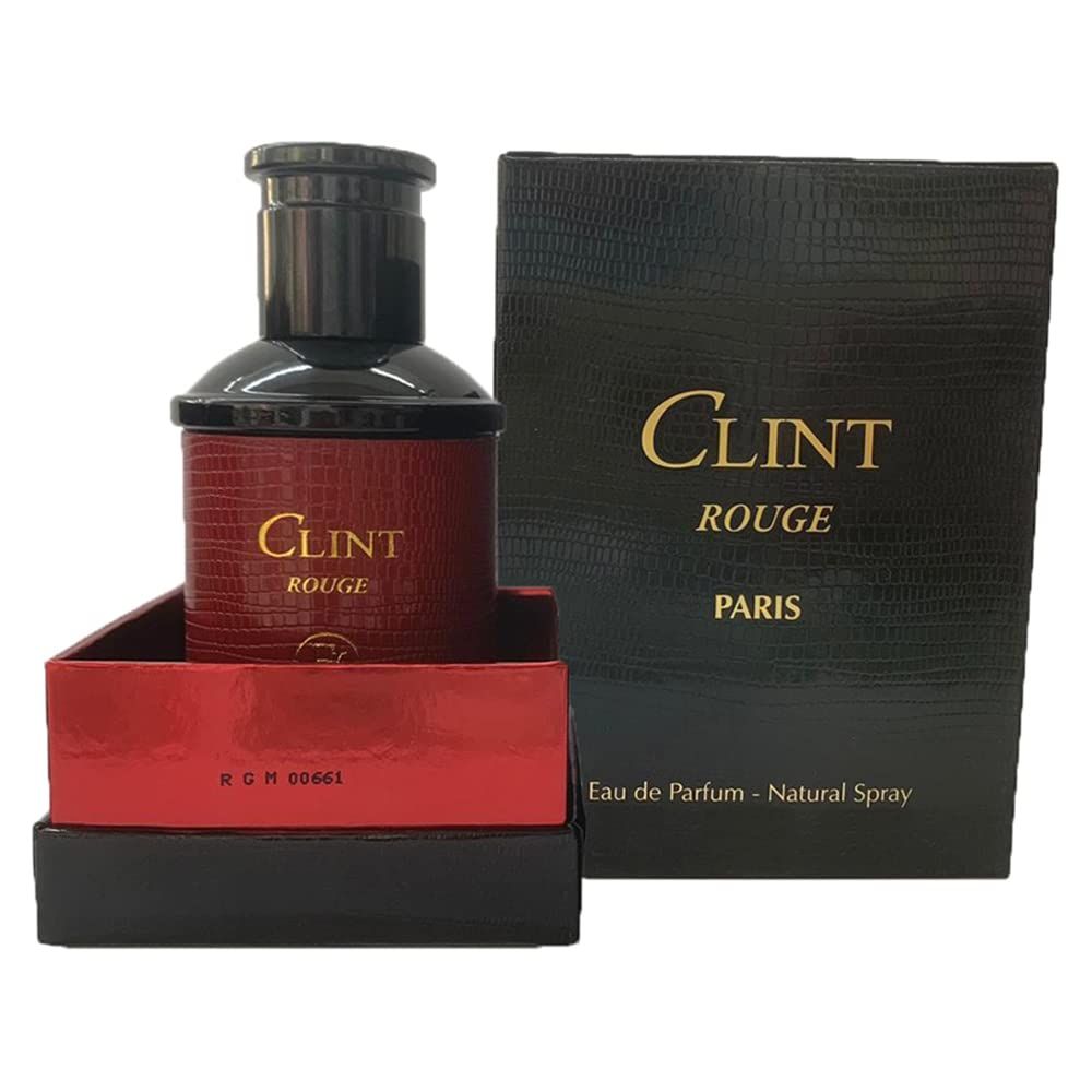 L&#39;orientale Clint Rouge Eau De Parfum Spray For Men, 3.4 Ounce