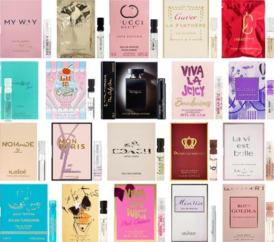 JRoBeauty Perfume High End Designer Fragrance Sampler Set for Women - (Pack of 6 Sample Vials)
