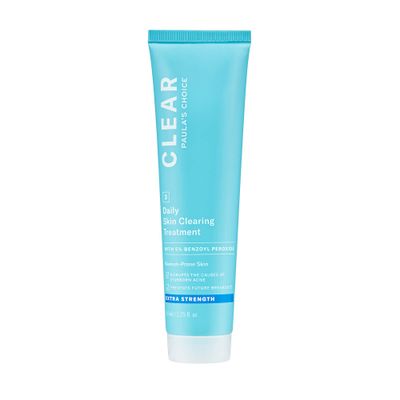 Paula&#39;s Choice CLEAR Daily Skin Clearing Treatment with Benzoyl Peroxide, Treats and Prevents Mild to Severe Acne Breakouts, Fragrance-Free, 2.25 Fl. Oz.