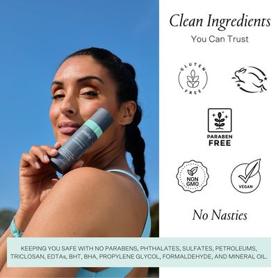 Otella Cooling Body Spray with Menthol and Aromatherapy Rosemary Mint Scent to help you Concentrate, 2.7 oz. Anytime Immediate Heat Relief TSA Approved Gluten Free Vegan Paraben Free